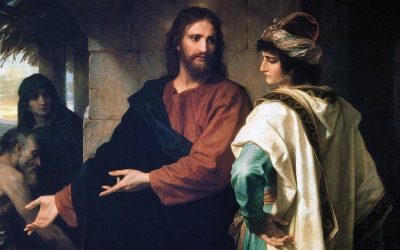 Molitva s bogatim mladićem koji je žalostan otišao (Mt 19,16-22)