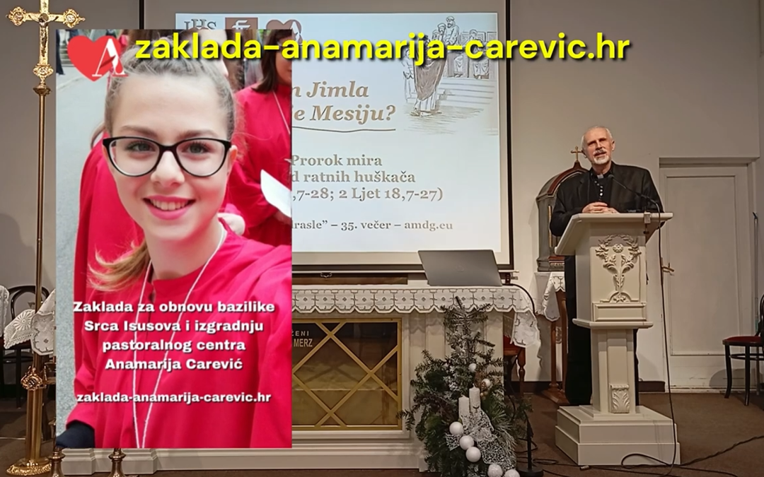 35. biblijska večer: Kako Mihej ben Jimla najavljuje Mesiju