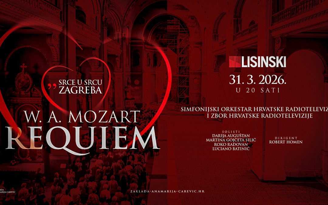 Srce u srcu Zagreba – 31. 3. 2026., Lisinski