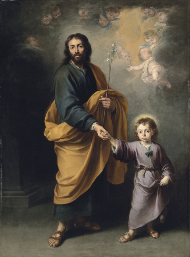 https://paintingvalley.com/saint-joseph-painting